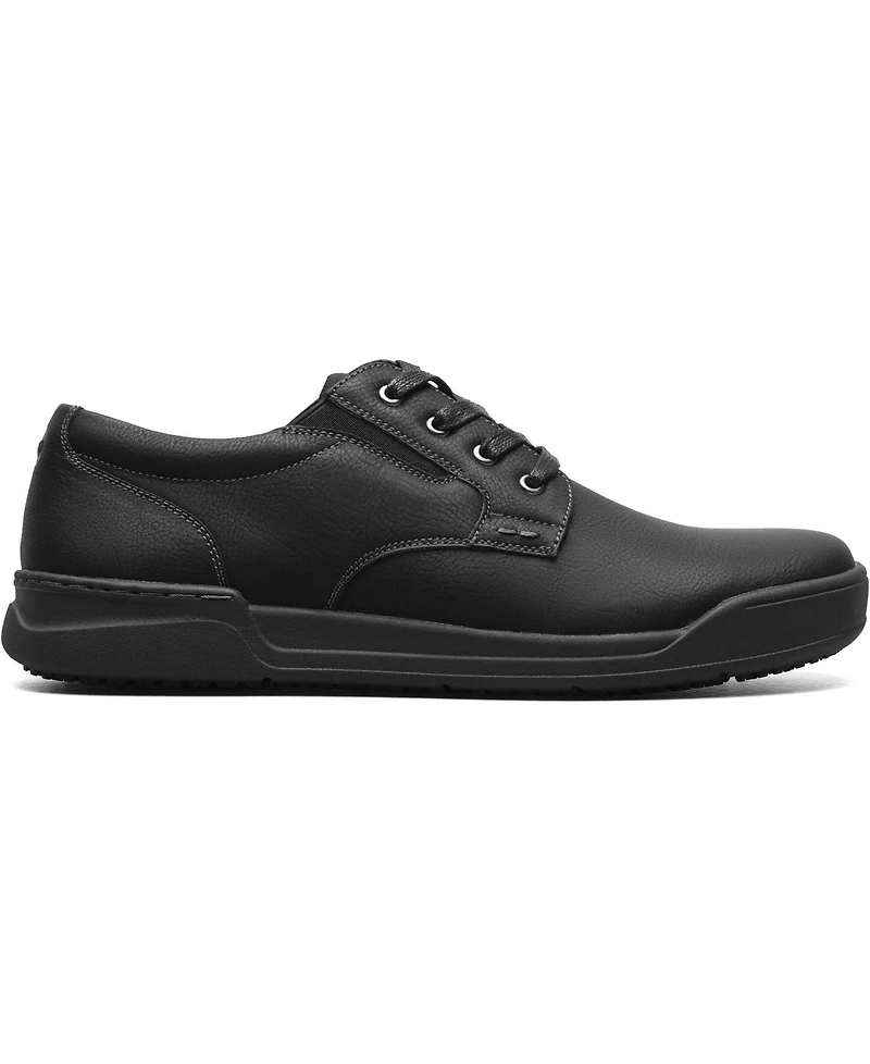 Men's Tour Work Slip Resistant Plain Toe Lace Up Oxford Shoes