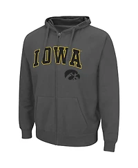 Colosseum Men's Iowa Hawkeyes Arch & Logo 3.0 Pullover Hoodie