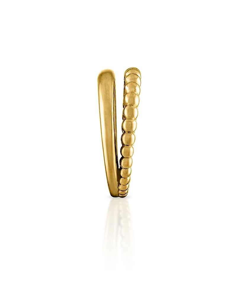 Oma The Label Women's Phoenix 18K Gold-Plated Brass Dotted Ring