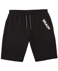 Men's Brady Black Wordmark Fleece Shorts