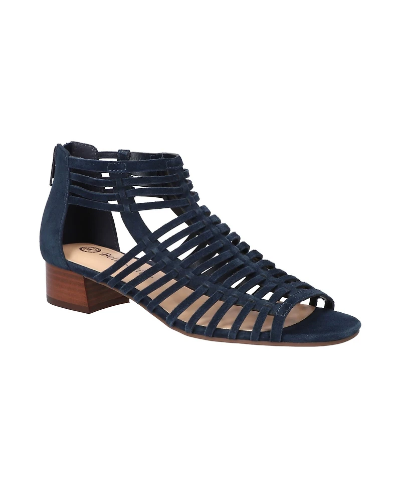 Bella Vita Women's Holden Block Heeled Strappy Sandals
