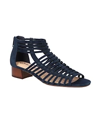 Bella Vita Women's Holden Block Heeled Strappy Sandals
