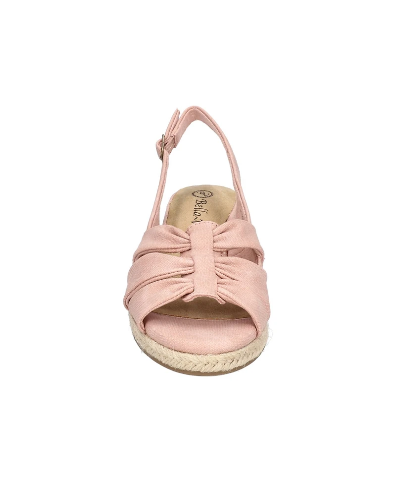Bella Vita Women's Cheerful Espadrille Wedge Sandals