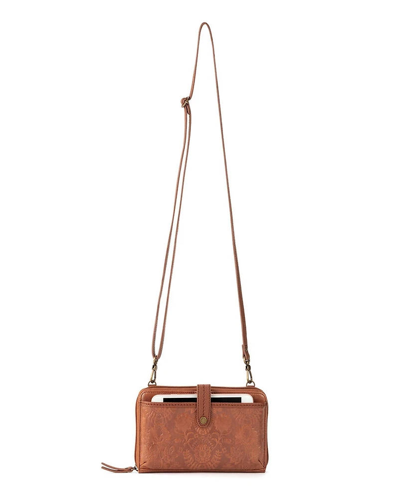 The Sak Women's Iris Leather Convertible Crossbody Bag