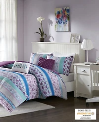 Intelligent Design Joni Reversible 4-Pc. Comforter Set, Twin/Twin Xl