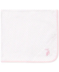 Little Me Baby Girls Prima Ballerina With All Over Heart Print Blanket
