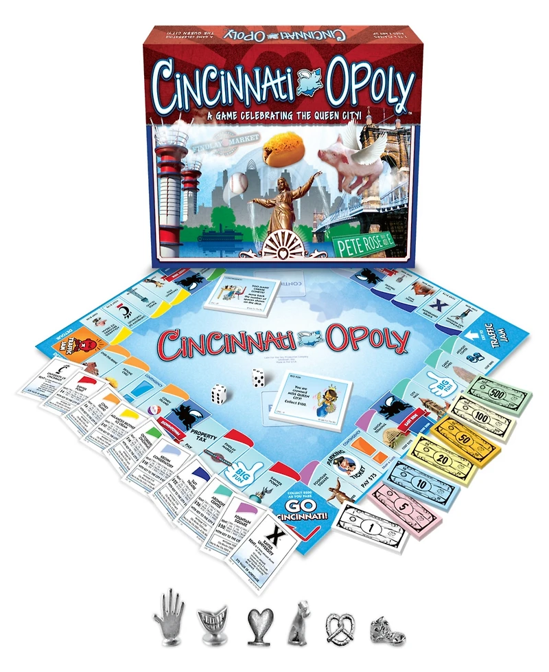 Cincinnati-Opoly Board Game