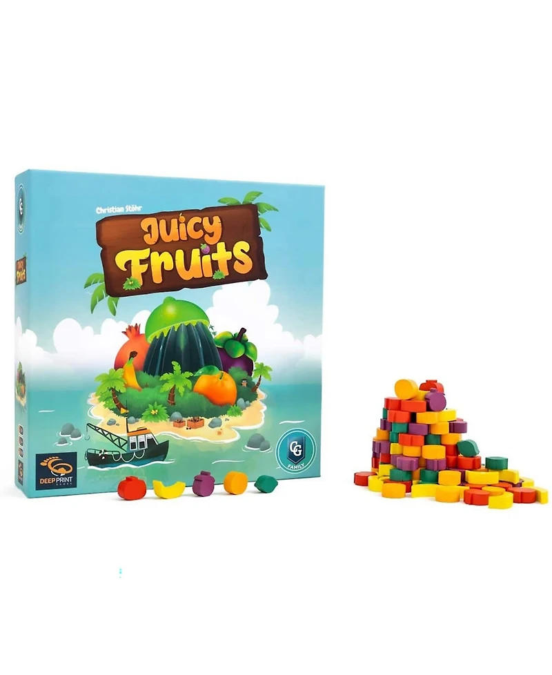 Capstone Games Juicy Fruits Strategy Family Game, 243 Pieces