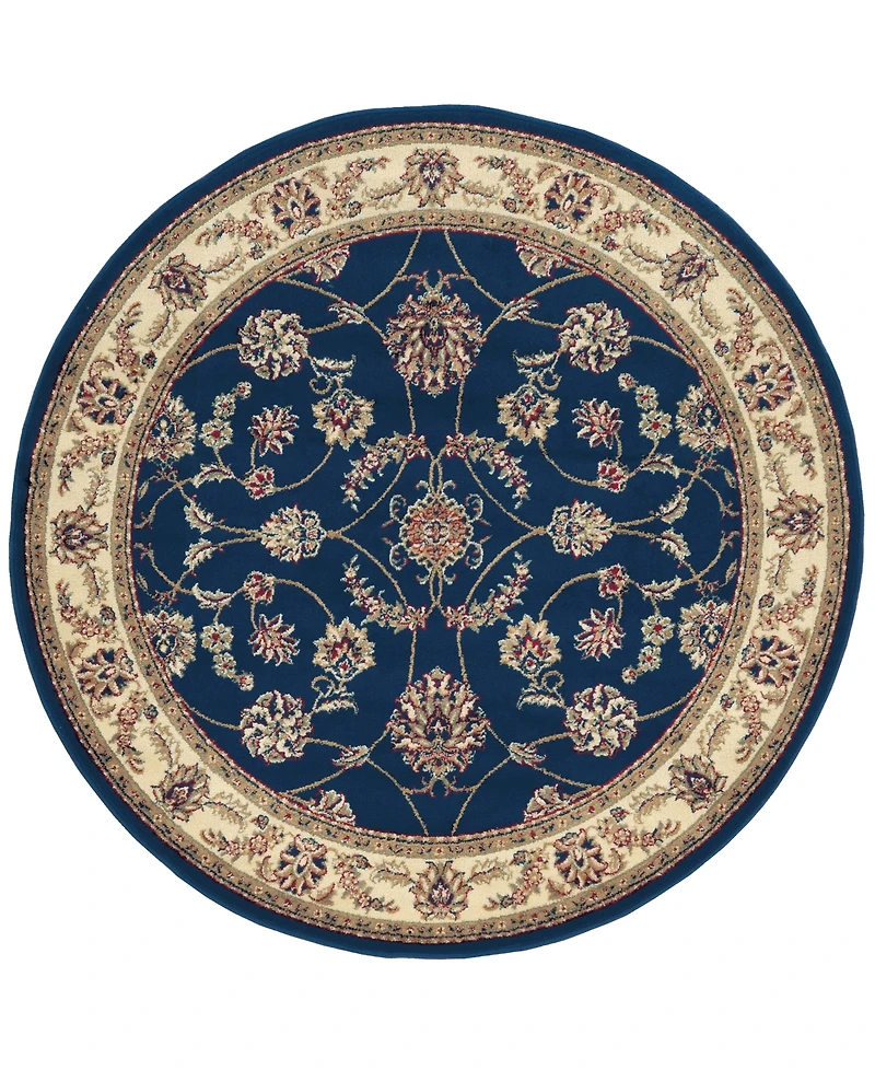 Closeout! Km Home Pesaro 5'3" x 5'3" Round Area Rug