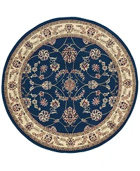 Closeout! Km Home Pesaro 5'3" x 5'3" Round Area Rug