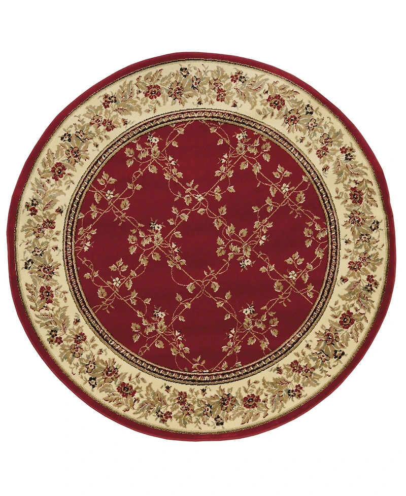 Closeout! Km Home Pesaro 1590 5'3" x 5'3" Round Area Rug