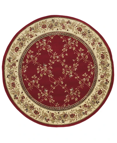 Closeout! Km Home Pesaro 1590 5'3" x 5'3" Round Area Rug
