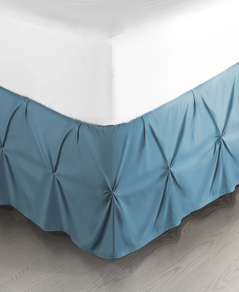 Nestl Bedding 14" Tailored Pinch Pleated Bedskirt