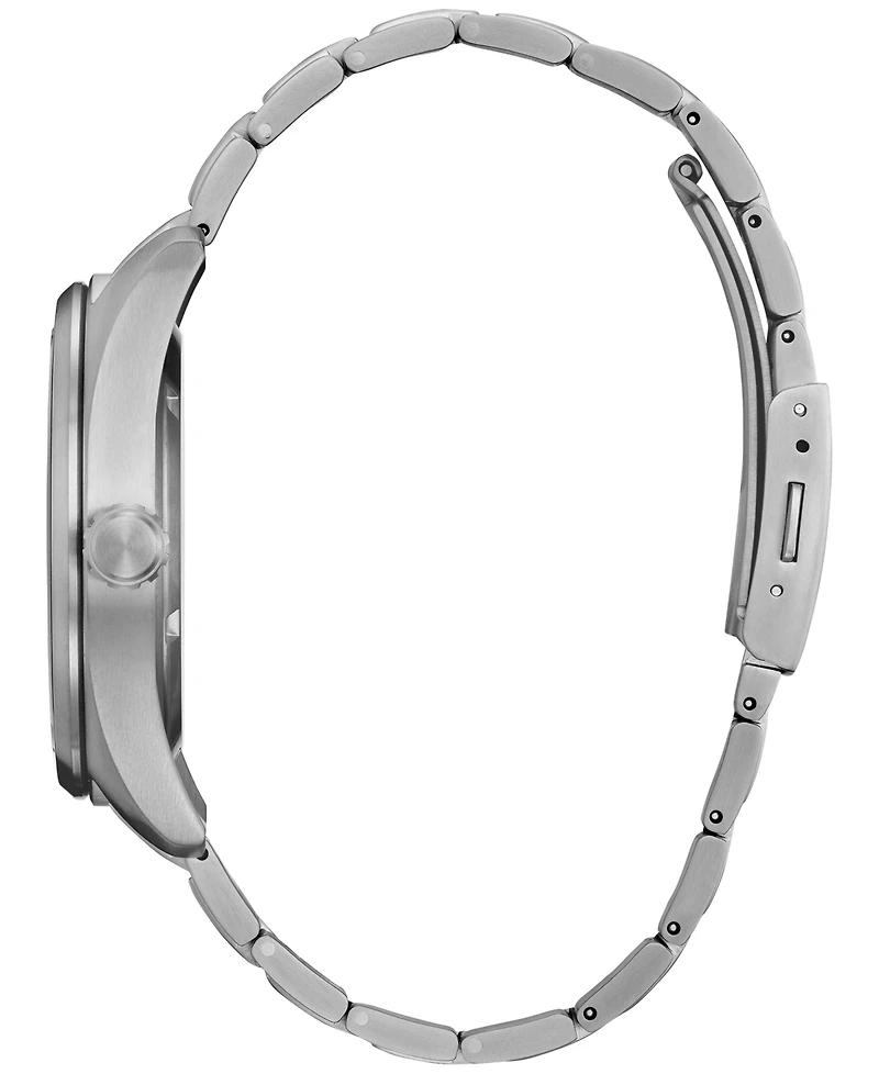 Citizen Eco-Drive Men's Garrison Stainless Steel Bracelet Watch 42mm