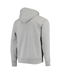 Men's '47 Brand Heathered Gray Los Angeles Rams Bevel Pullover Hoodie