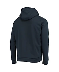 Men's Dunbrooke College Navy Seattle Seahawks Shag Tri-Blend Full-Zip Raglan Hoodie