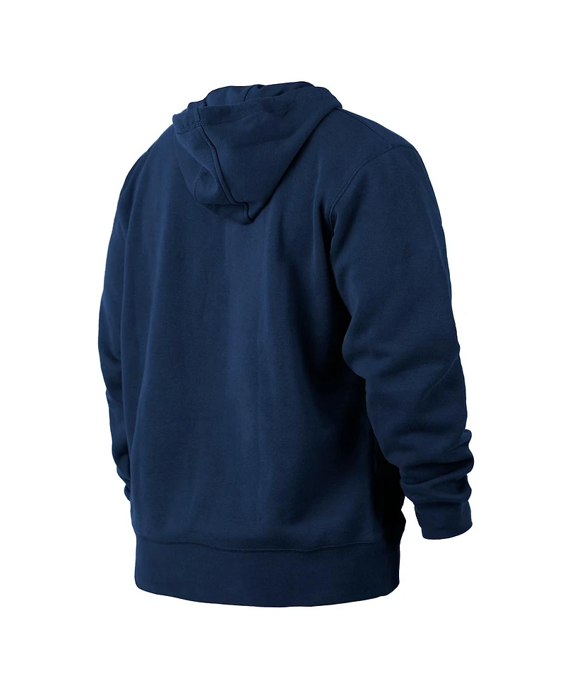 Men's New Era Navy Houston Rockets 2021/22 City Edition Big and Tall Pullover Hoodie