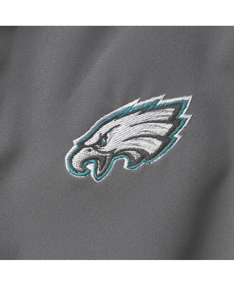 Men's Dunbrooke Charcoal Philadelphia Eagles Sonoma Softshell Full-Zip Jacket