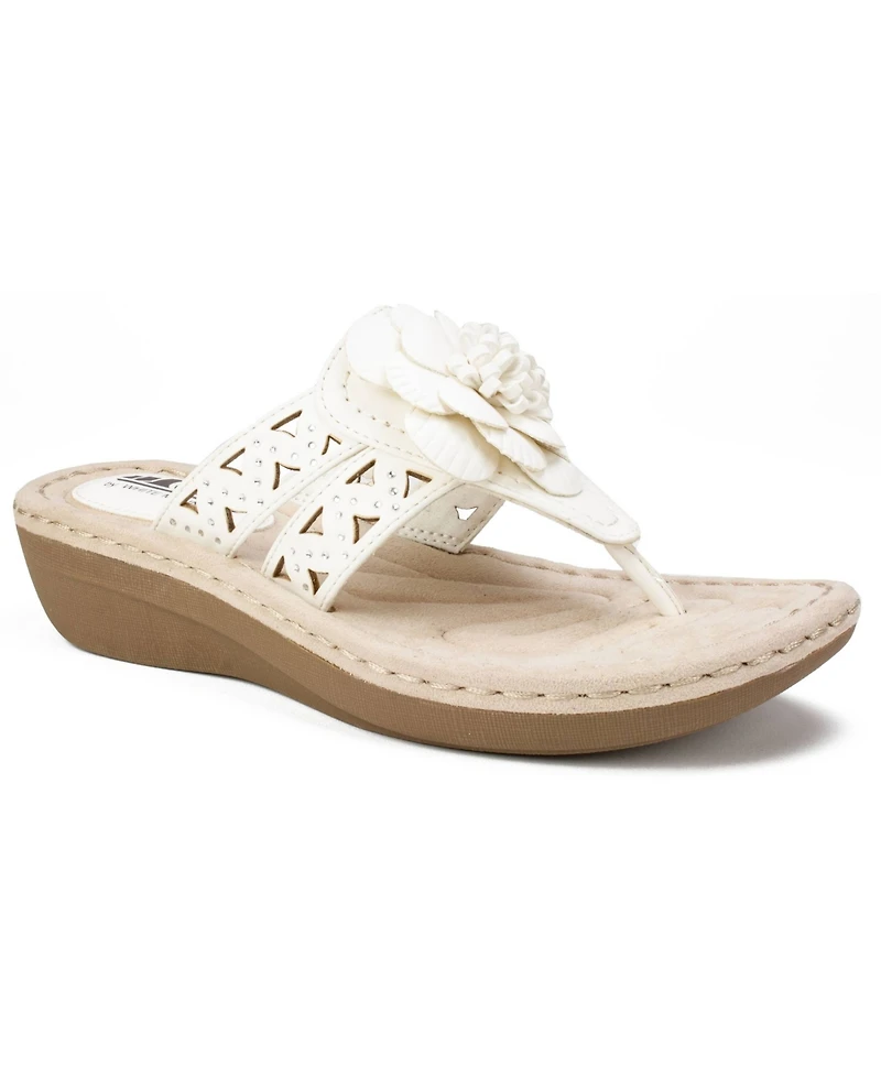 Cliffs by White Mountain Women's Cynthia Thong Sandal