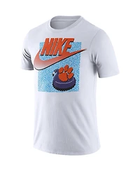 Men's Nike White Clemson Tigers Swoosh Spring Break T-shirt