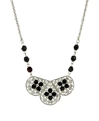 2028 Women's Filigree Flower Necklace