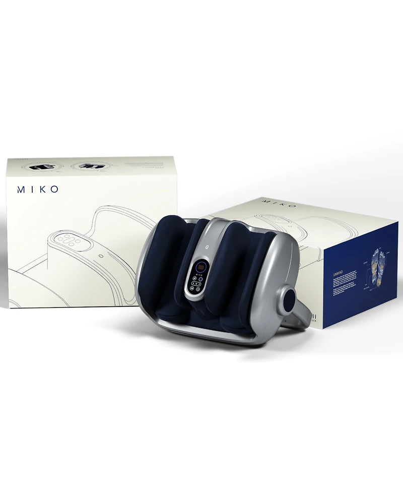 Miko Shiatsu Foot, Calf, and Ankle Massager with Heat