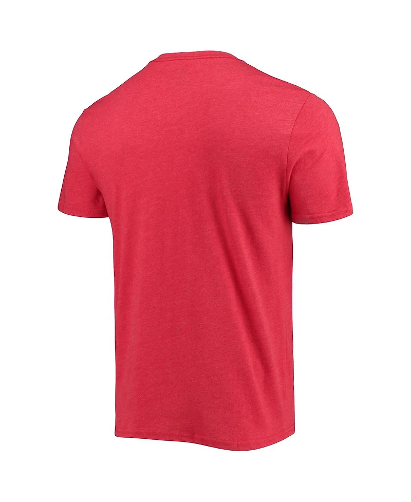 Men's Concepts Sport Navy, Red Washington Nationals Meter T-shirt and Pants Sleep Set