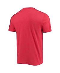 Men's Concepts Sport Navy, Red Washington Nationals Meter T-shirt and Pants Sleep Set