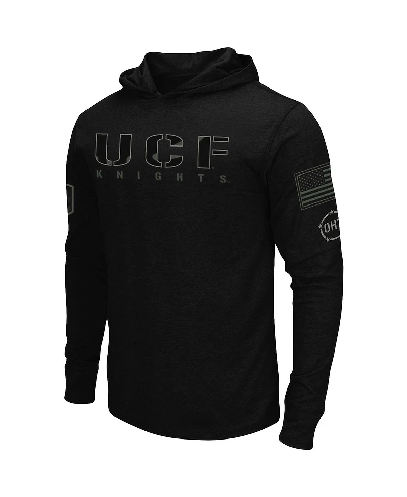 Men's Black Ucf Knights Oht Military-Inspired Appreciation Hoodie Long Sleeve T-shirt