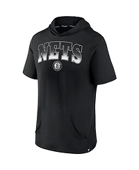 Men's Black Brooklyn Nets Guard The Rim Hoodie T-shirt