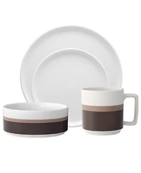 Noritake ColorStax Stripe Place Setting, 4 Piece