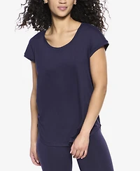Women's Textured Slub Knit Muscle Tee