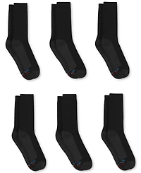 Hanes Men's 6-Pk. Ultimate Xtemp Ultra Cushion Crew Socks