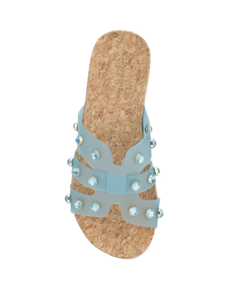 Kenneth Cole Reaction Women's Slim H Band Stud Sandals