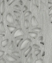 Madison Park Laurel Branches Carved Wood Panel Wall Decor