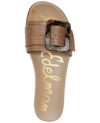 Sam Edelman Women's Ariane Platform Buckle Slide Sandals