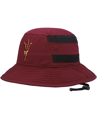 Men's adidas Maroon Arizona State Sun Devils 2021 Sideline Aeroready Bucket Hat