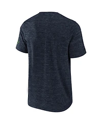 Men's Nfl x Darius Rucker Collection by Fanatics College Navy Seattle Seahawks Slub Henley T-shirt