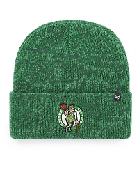 Men's '47 Kelly Green Boston Celtics Brain Freeze Cuffed Knit Hat