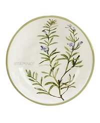 Certified International Fresh Herbs Soup or Pasta Bowl, Set of 4