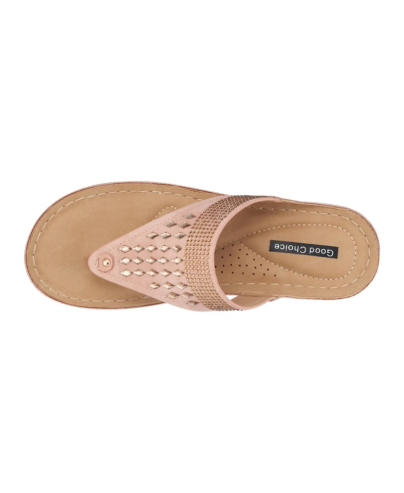 Gc Shoes Women's Kiara Wedge Sandals