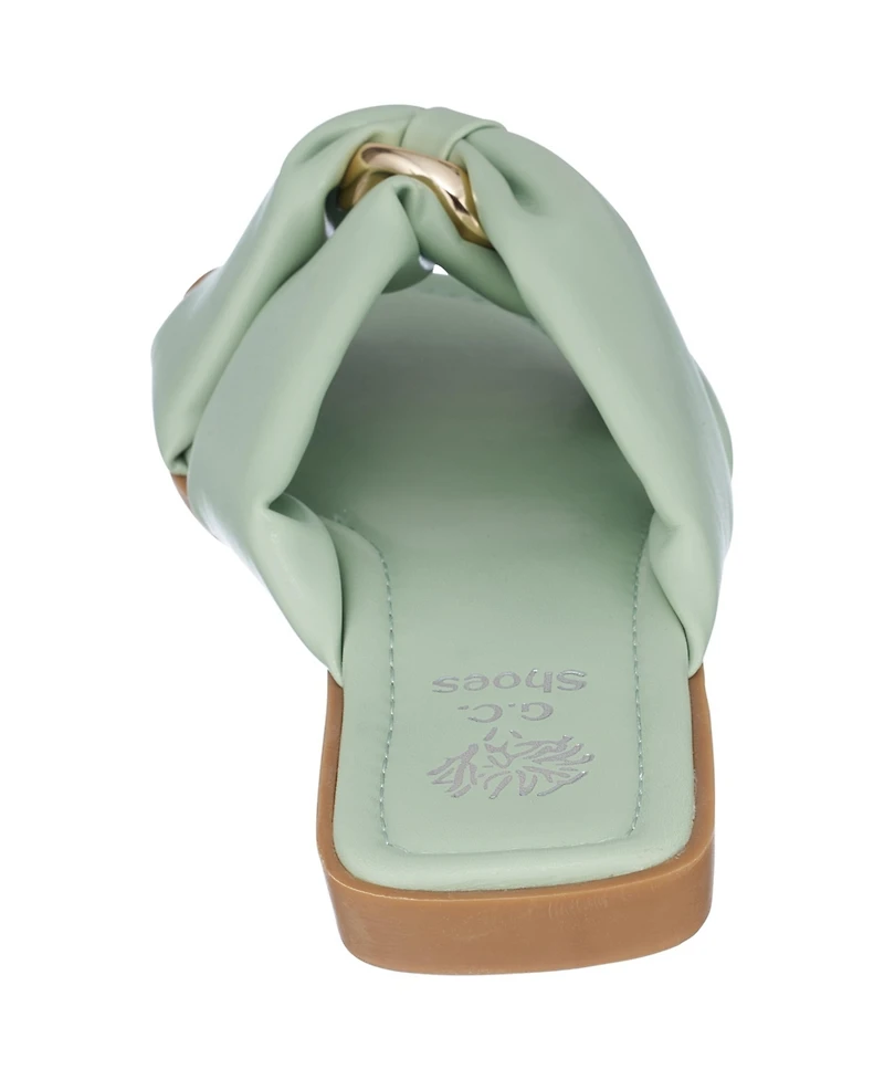 Gc Shoes Women's Perri Slide Flat Sandals