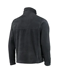 Men's Columbia Black Chicago Bulls Flanker Full-Zip Jacket