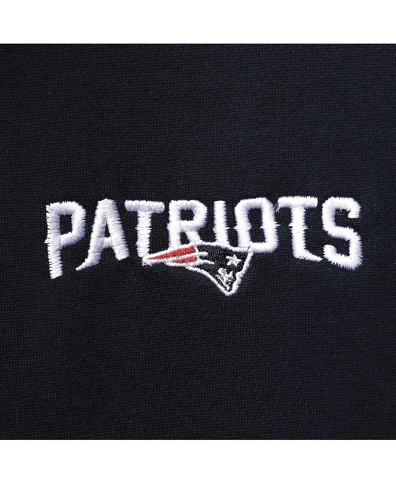 Men's Dunbrooke Navy New England Patriots Craftsman Thermal-Lined Full-Zip Hoodie