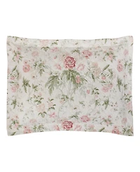 Laura Ashley Breezy Floral Reversible 3 Piece Quilt Set, King