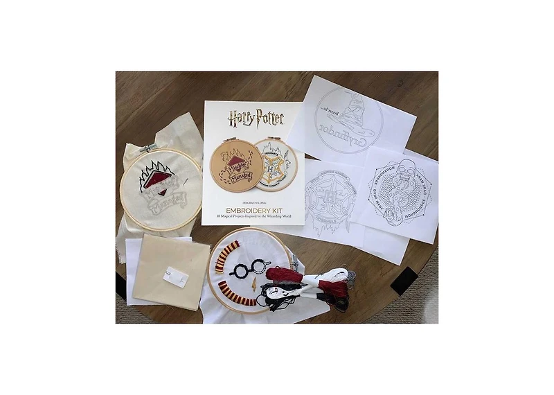 Harry Potter Embroidery by Deborah Wilding