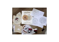 Harry Potter Embroidery by Deborah Wilding