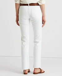 Lauren Ralph Petite Mid-Rise Straight Jean, & Short Lengths