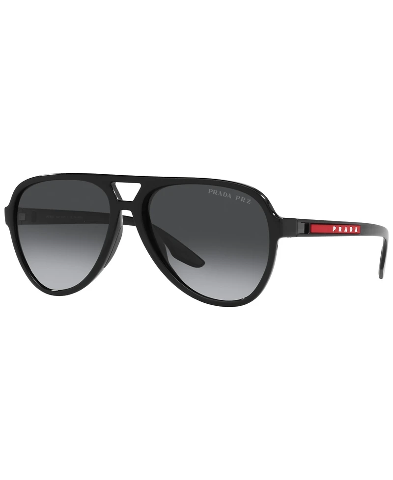 Prada Linea Rossa Men's Polarized Sunglasses