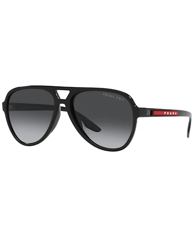 Prada Linea Rossa Men's Polarized Sunglasses